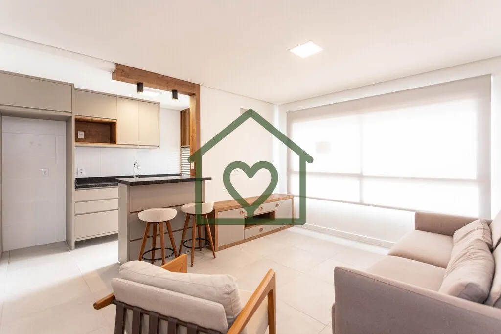 Imagem Empreendimento composto por 2 torres residenciais e um mini mall na entrada. 156 apartamentos no tot...