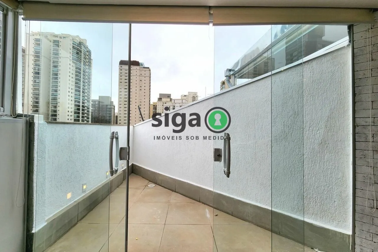 Imagem Cobertura Duplex na Vila Nova Conceição de 1 Suíte com 1 Vaga - 73m² à Venda.