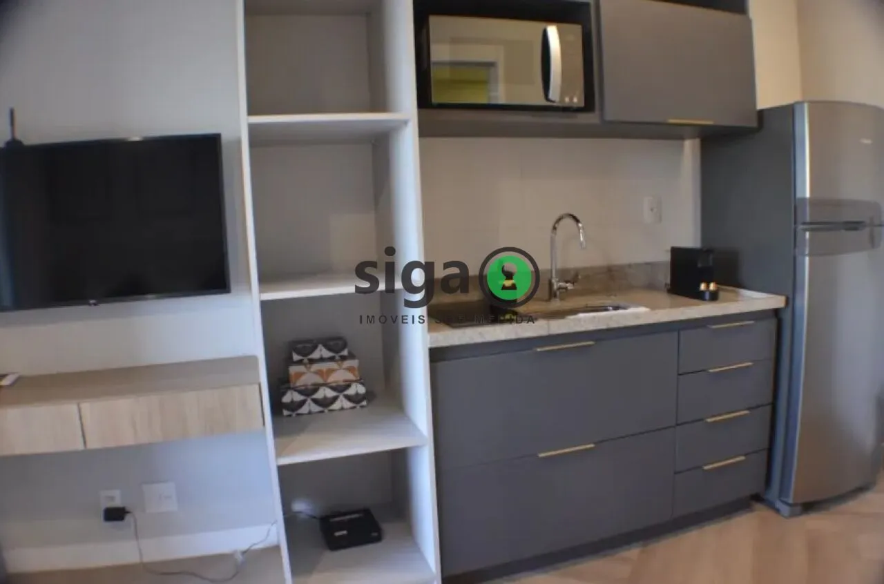 Imagem Studio mobiliado no Thera Ibirapuera | Andar alto ? Vista privilegiada ? Pronto para morar