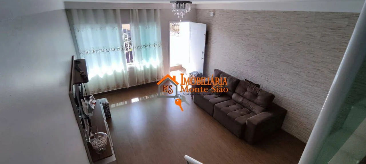 Imagem Sobrado com 3 dormitórios à venda, 280 m² por R$ 850.000,00 - Vila Augusta - Guarulhos/SP