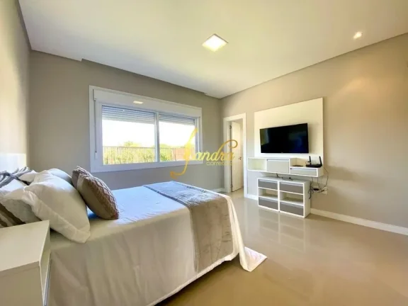 Imagem Casa condomínio nova com 04 suítes mobiliado e decorado