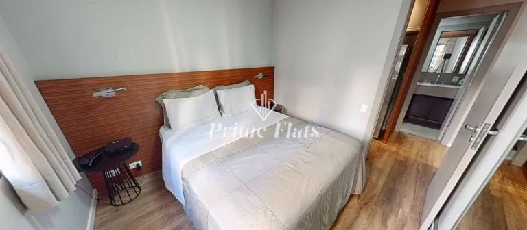 Imagem Flat disponível para locação no Madison Plaza Service no Jardim Paulista, com 80m², 1 dormitório e 1 vaga