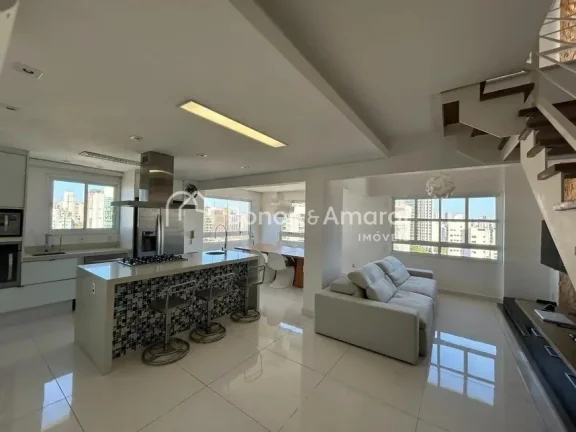 Imagem Apartamento Duplex à venda no Cambuí, Campinas, com 104 m² de área útil. O imóvel conta com 2 ...