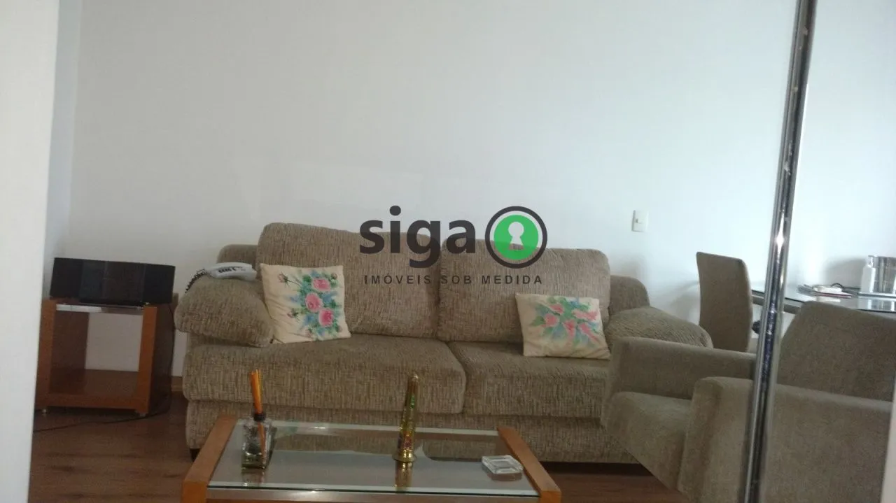 Foto do imóvel Apartamento Dúplex mobiliado 1 Quarto com suíte, 1 vaga de garagem, 58m² para locação Campo Belo