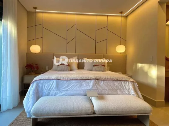 Imagem Casa de alto padrão na Riviera com design refinado e piscina com spa