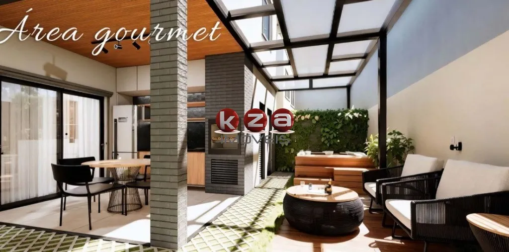 Imagem Casa em Condomínio de Luxo à Venda em Vinhedo-SP - 3 quartos, 3 suítes, 3 salas, 5 banheiros, 2 vagas - Saint Michel Village - 150m².