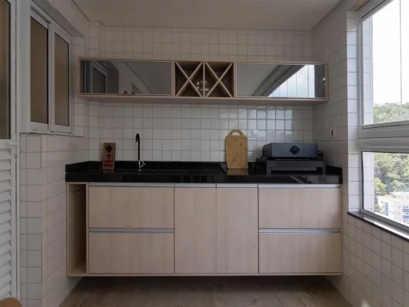 Imagem Apartamento com 3 dorms, Canto do Forte, Praia Grande - R$ 950 mil, Cod: 1757