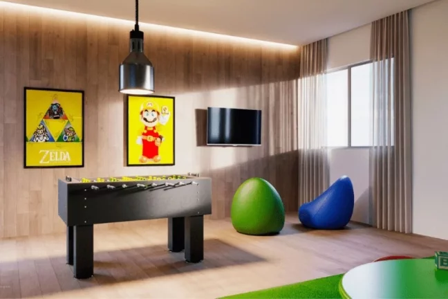 Imagem Apartamento à venda no Centro de Diadema-SP: 2 quartos, 1 banheiro, 1 vaga de garagem, 43m² na Residencial Felicità.