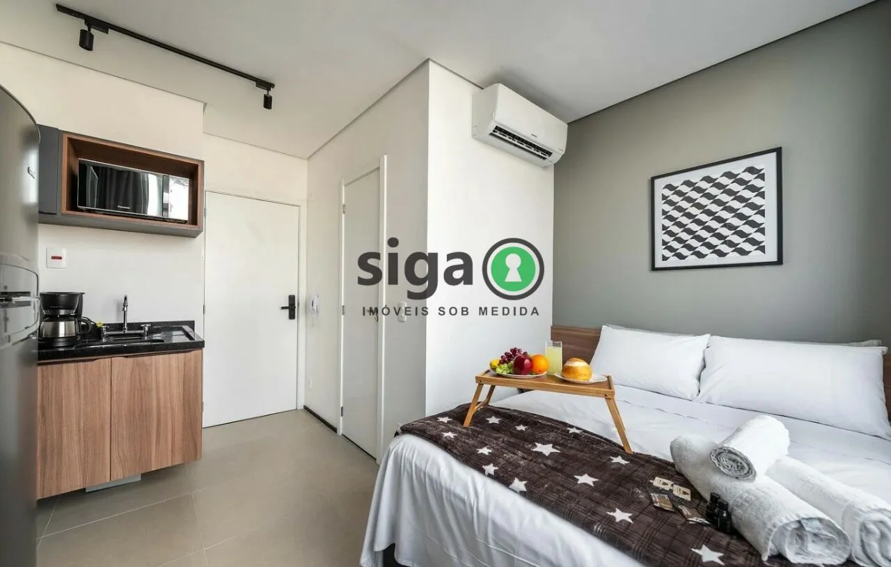 Imagem Apartamento Studio mobiliado para venda na Bela Vista, São Paulo - SP