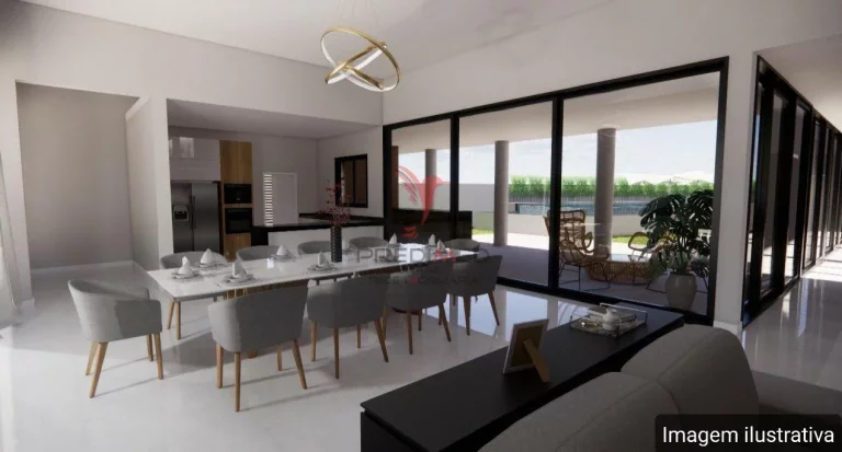 Imagem Casa de alto padrão com 4 Suites ,piscina, área gourmet, aquecimento,na Represa de Avaré