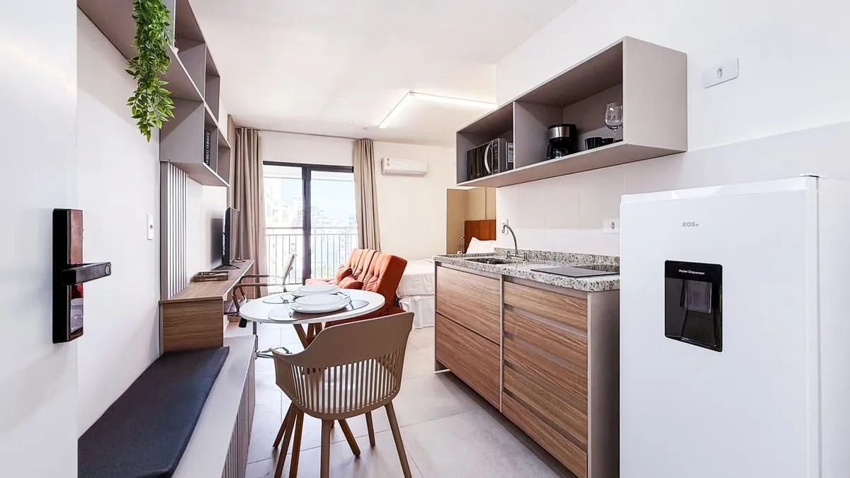Imagem Apartamento com 1 Quarto para alugar, 27m² - Perdizes