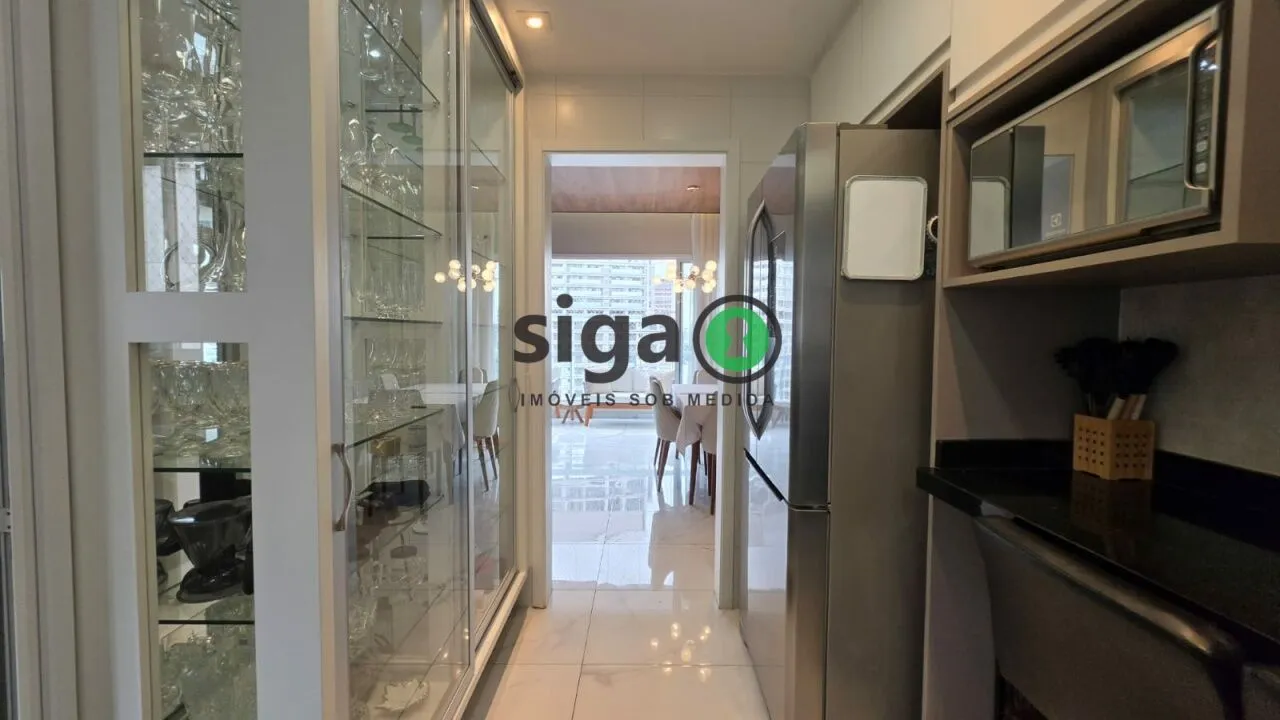 Imagem Apartamento à venda no Brooklin com 117m², 3 suítes, varanda gourmet, andar alto e lazer completo