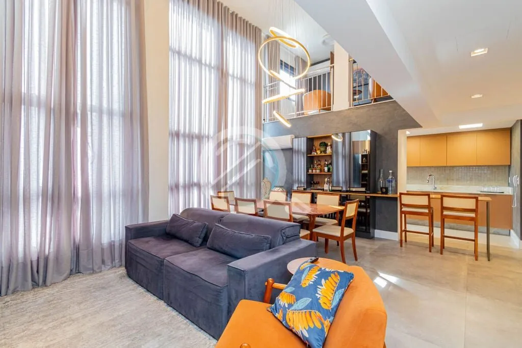 Imagem Apartamento Duplex de luxo de 182 m², 3 dormitórios sendo 2 amplas suítes e 3 vagas de garagem no...