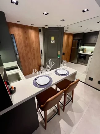 Imagem Flat disponível para locação no The World na Vila Olímpia, com 30m², 1 dormitório e 1 vaga