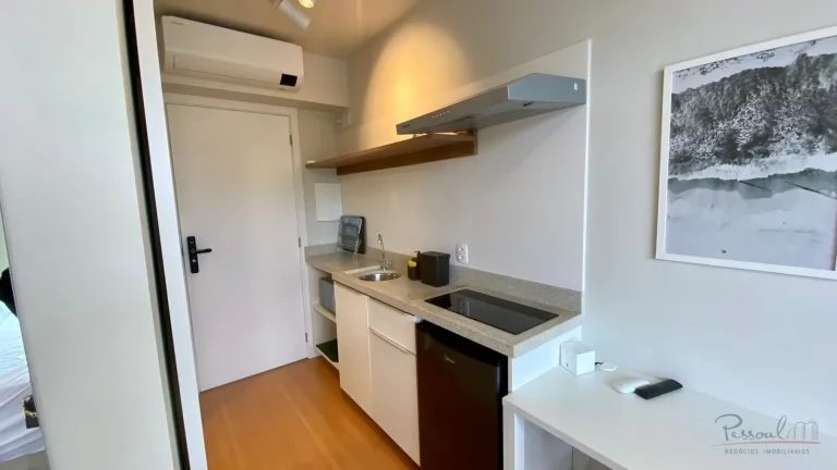 Imagem Este studio de 18m² foi pensado para quem busca praticidade e uma rotina conectada. Localizado a po...