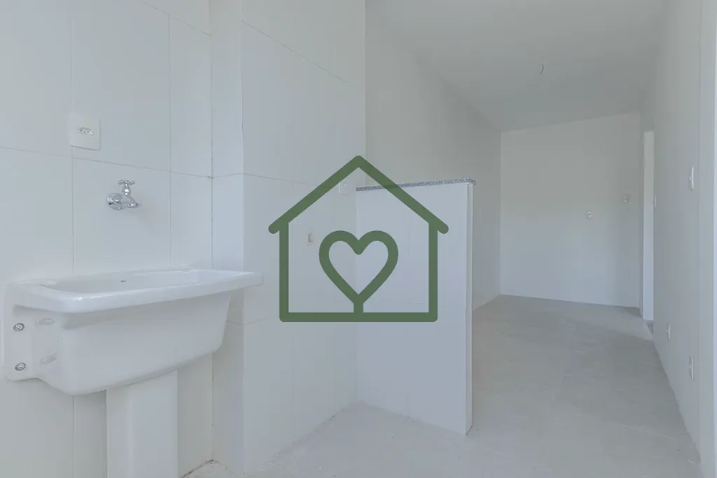 Imagem Apartamento 76,56m² de fundos, com 2 dormitórios sendo 1 suite, banheiro social, cozinha americana...