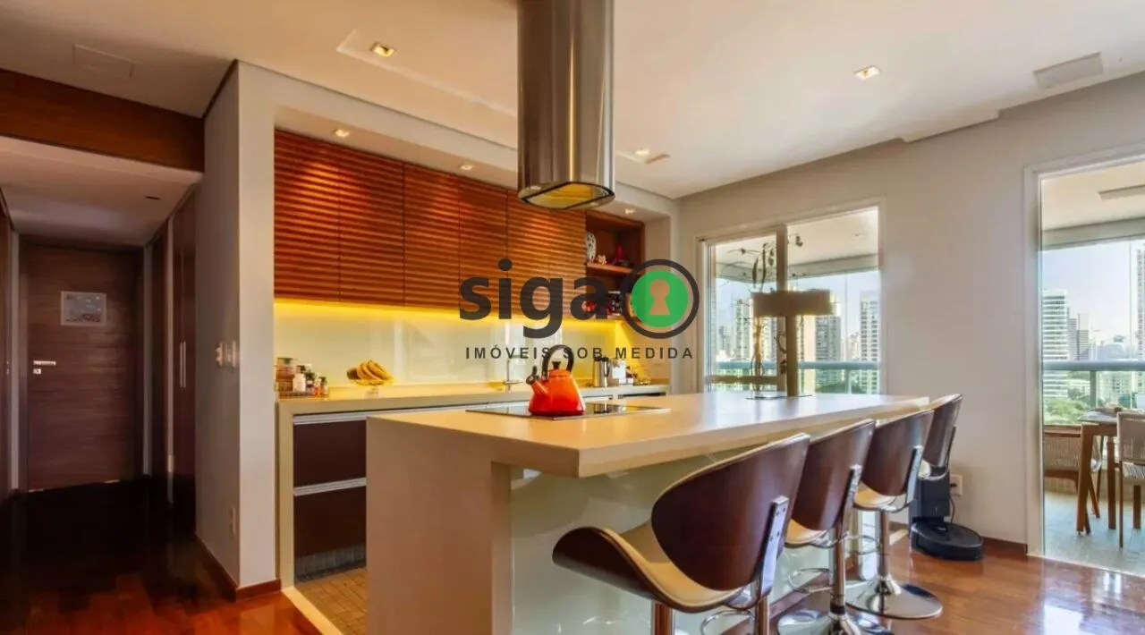 Imagem Apartamento à Venda no Brooklin - 131m² - 3 Suítes - 3 Vagas - Lazer Completo