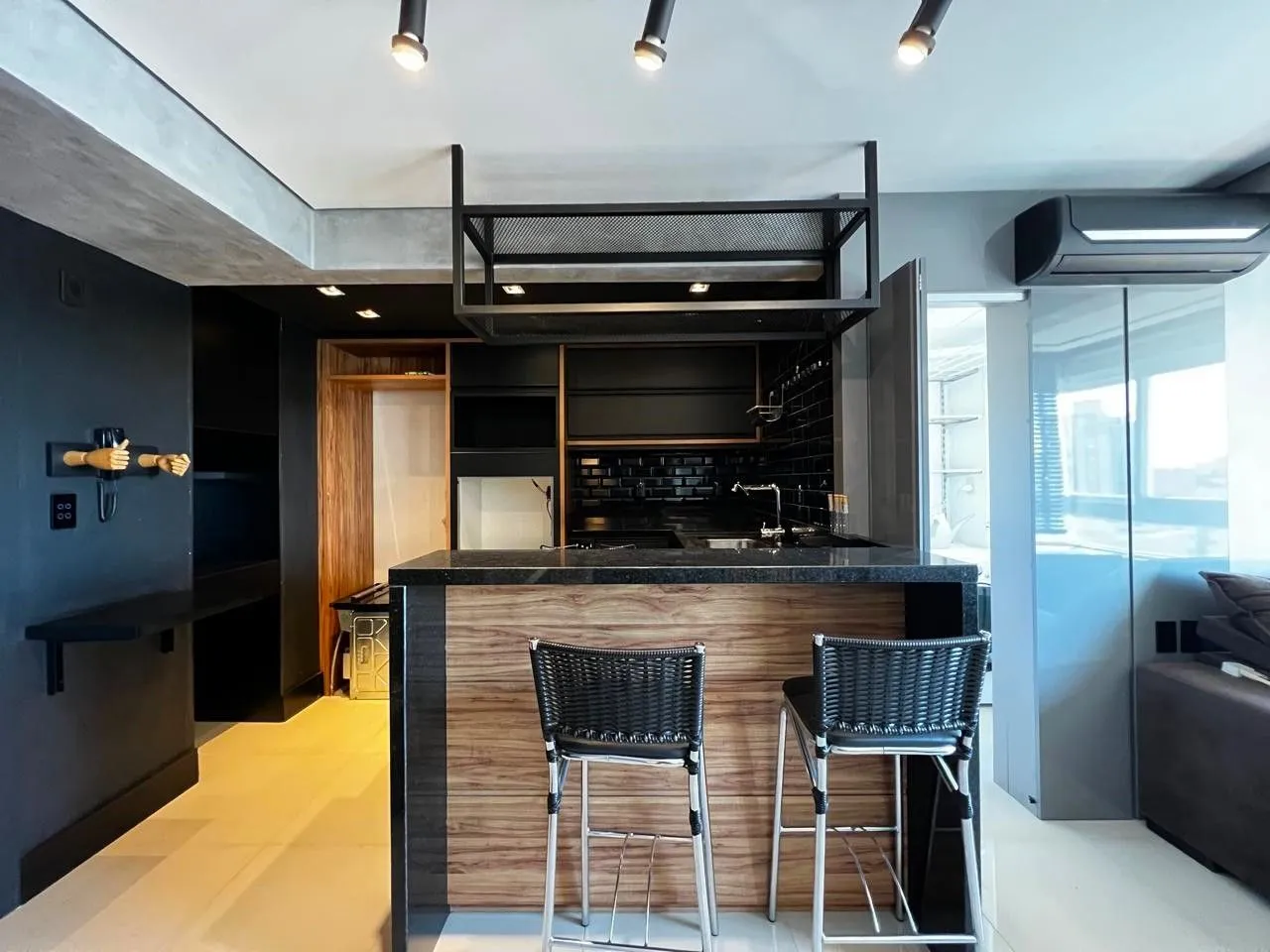 Imagem Apartamento 1 dormitório mobiliado com vaga e infra no Bairro Santana