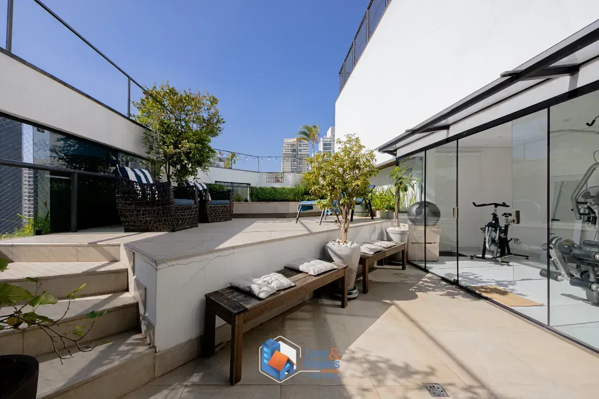 Imagem Cobertura para venda em Campo Belo com 4 quartos, sendo 4 suítes, 430m²