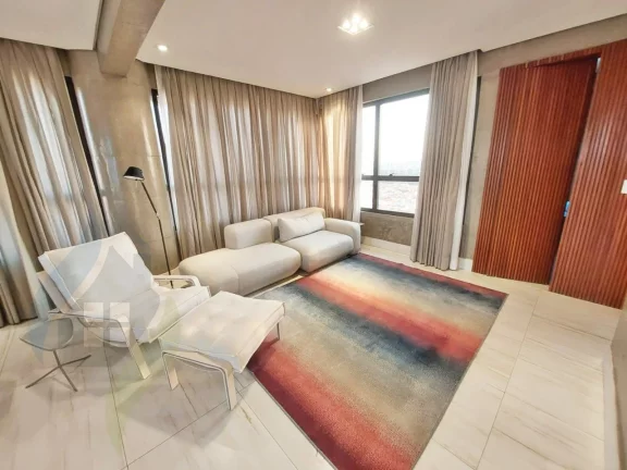 Imagem Apartamento Alto Padrão com 3 suítes, 4 banheiros, 4 vagas, com 190m² em Bairro Jardim, Santo André