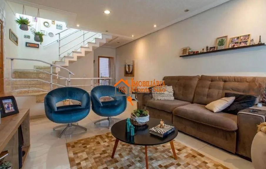 Imagem Sobrado com 3 dormitórios à venda, 120 m² por R$ 1.200.000 - Jardim Santa Mena - Guarulhos/SP