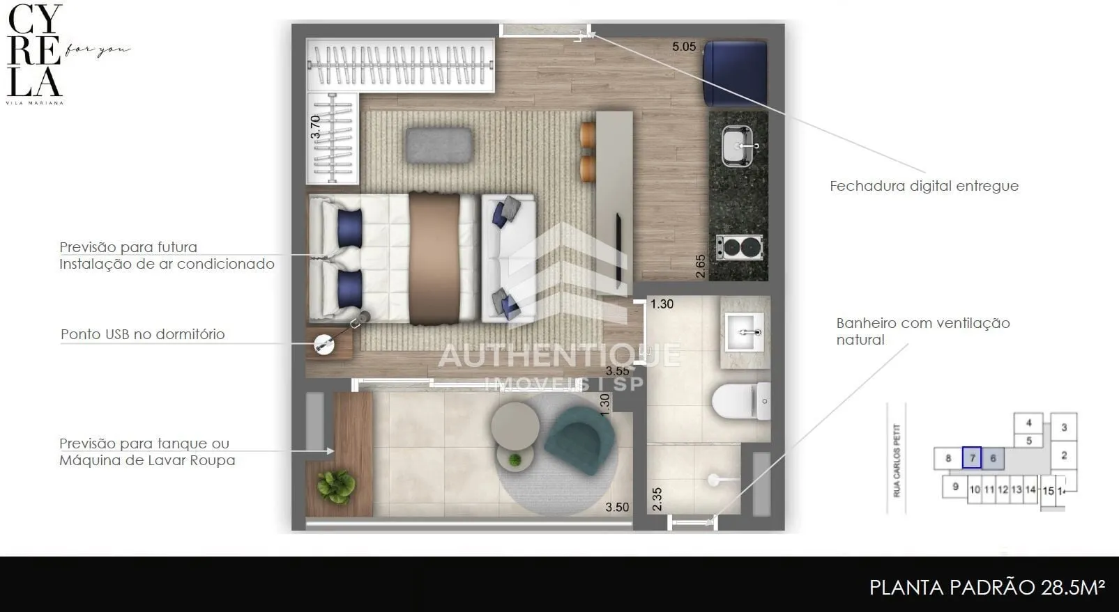 Imagem CYRELA FOR YOU VILA MARIANA - Apartamento à venda no bairro Vila Mariana - São Paulo/SP, Zona Sul