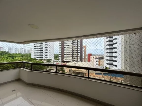 Imagem Aluguel apartamento com quatro quartos três suítes varanda vista mar em Patamares