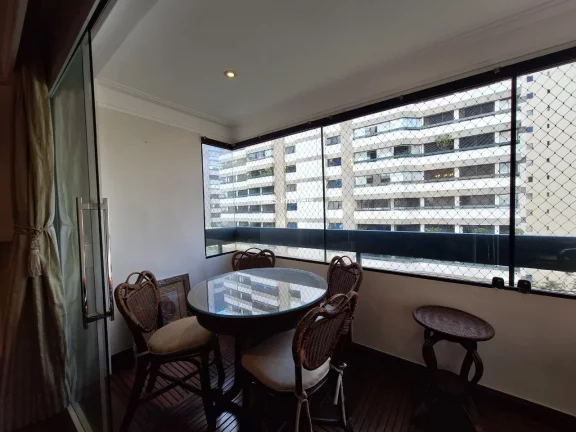Imagem Apartamento para locação em Moema, com 4 suítes, 1 sala, 4 banheiros, 2 vagas, 147m²!