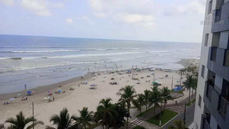 Imagem Apartamento com SACADA GOURMET 2 Dormitórios FRENTE MAR na Praia Grande!