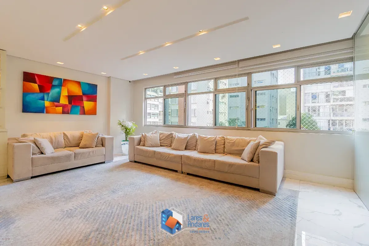 Imagem Apartamento para venda em Higienópolis com 3 quartos, sendo 3 suítes, 181m²