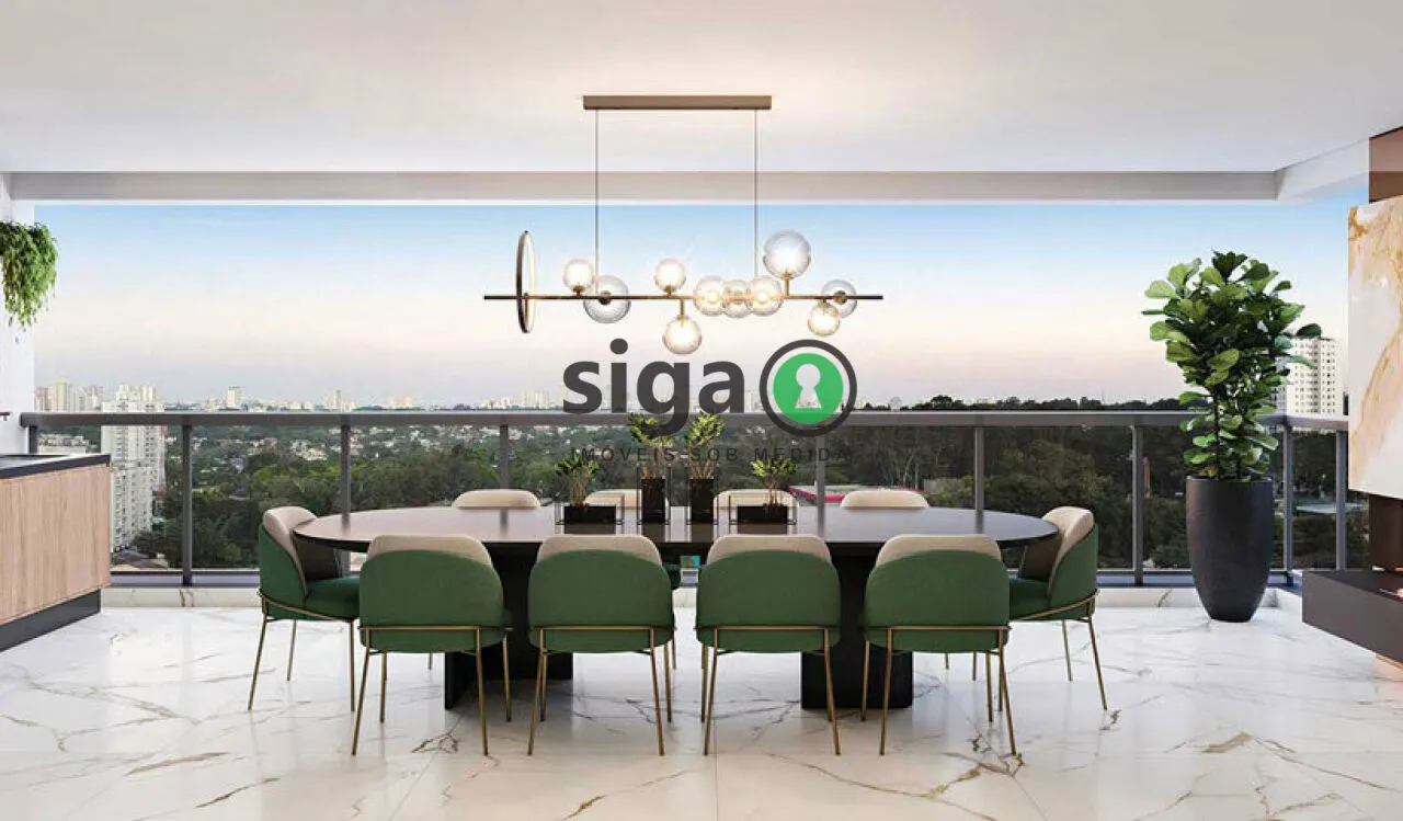 Imagem Apartamento á venda no Brooklin com 4 suítes e 3 vagas!