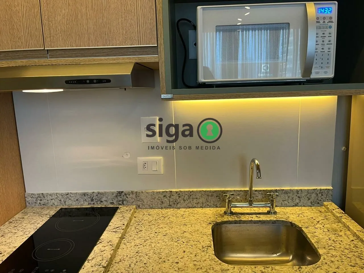 Imagem Apartamento á venda 38m² com vaga todo mobiliado localizado na Chácara Santo Antônio, São Paulo