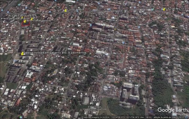 Terreno à Venda, 1.800 m² em Engenho De Dentro - Rio De Janeiro