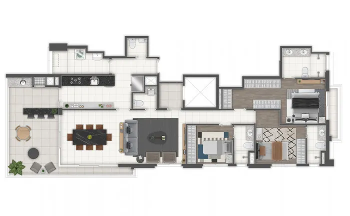 Imagem Apartamento com 3 Quartos à Venda, 143 m² em Vila Mascote - São Paulo