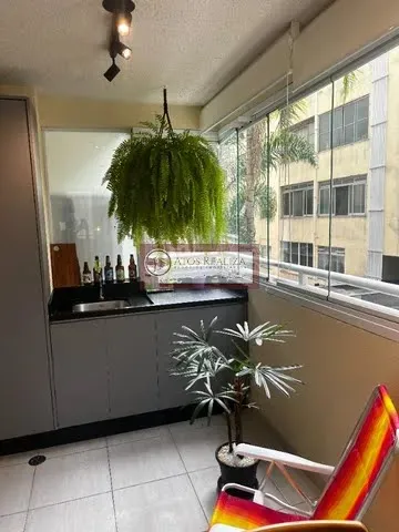 Imagem Apartamento com sacada em Santo Amaro - São Paulo | 42M², 1 suíte, 1 banheiro | R$ 500.000 à venda