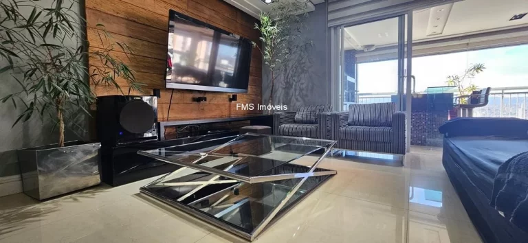 Imagem Apartamento à venda ou locação na Vila Romana com 4 Quartos sendo 3 Suítes, 4 Banheiros, 3 Vagas.