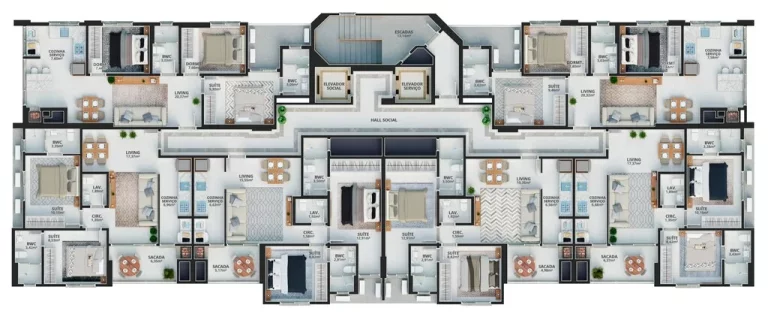Imagem Hause - Apartamento à venda no bairro Morretes - Itapema/SC