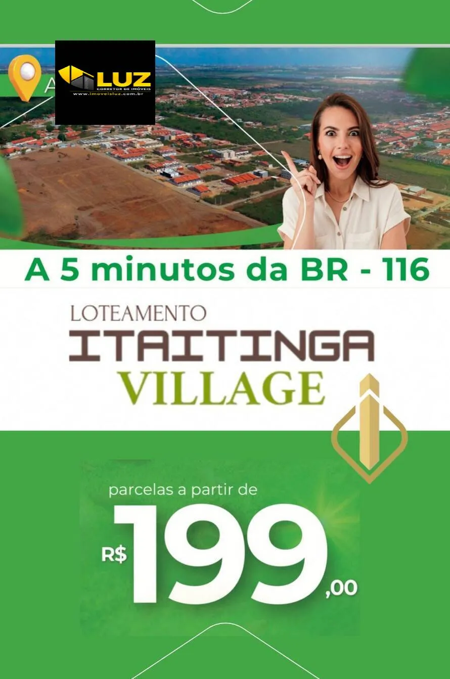 Imagem ITAITINGA VILLAGE - LOTES PRÓXIMO A MESSEJANA