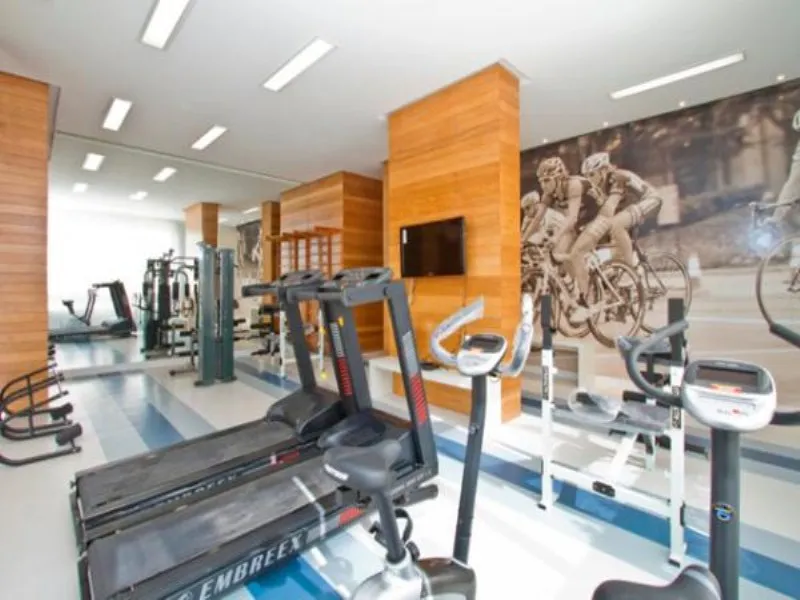 Imagem Apartamento à venda no Jardim, Santo André-SP! 3 quartos, suíte, banheiros, 2 vagas de garagem e 116 m². Condomínio Club House!