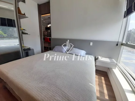 Imagem Flat disponível para locação no Wyndham Garden Convention Nortel, de 50m², com 1 dormitório e 1 vaga de garagem