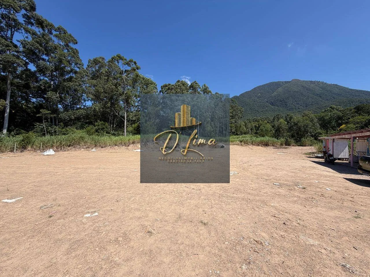 Imagem Vendo terreno estacionamento da cachoeira do jarrão SC