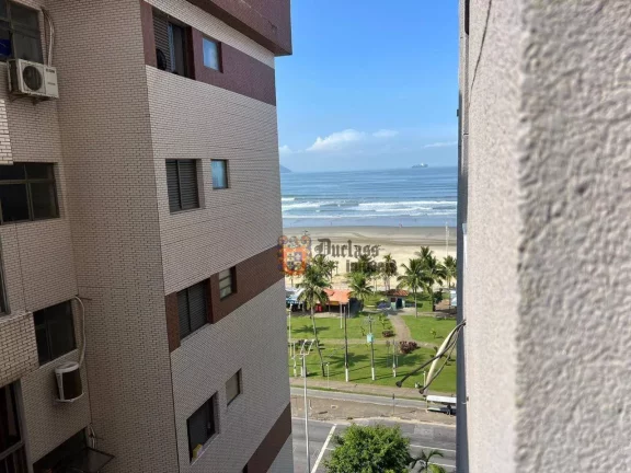 Imagem Apartamento com 2 dormitórios à venda, 64 m² por R$ 375.000 - Itararé - São Vicente/SP