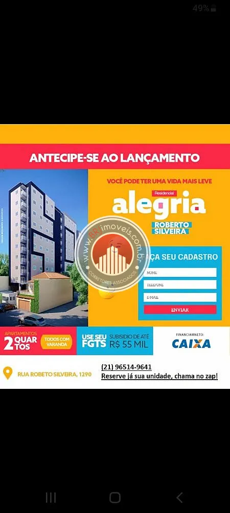 Imagem Apartamento a Venda no bairro Centro - Nilopolis, RJ