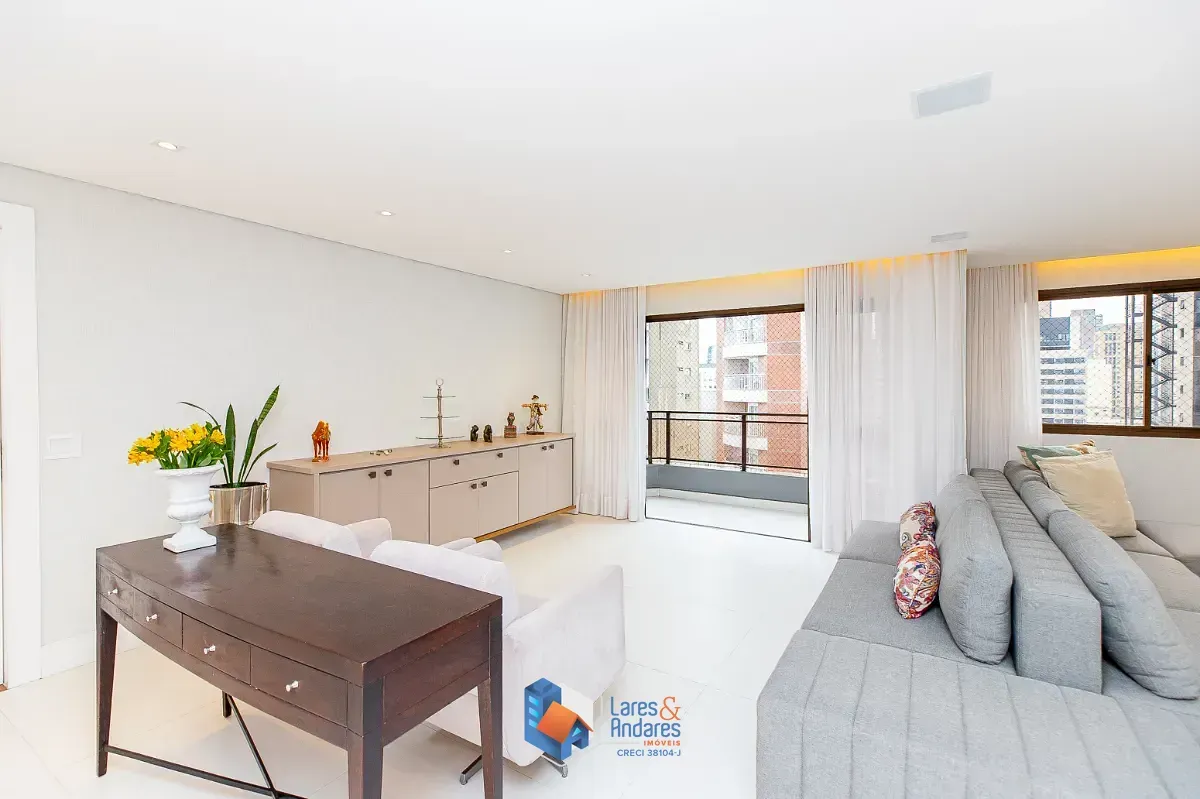 Imagem Apartamento para venda em Itaim Bibi com 4 quartos, sendo 3 suítes, 197m²