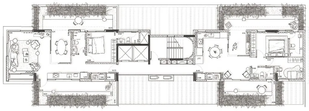 Imagem O edifício traz uma estética elegante e atemporal para a paisagem do bairro. Seus apartamentos tê...