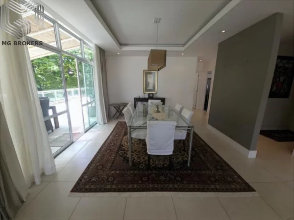 Imagem Cobertura exclusiva na Barra da Tijuca: 4 quartos, 4 suítes, 3 salas, 5 banheiros, 4 vagas - 558m² de pura sofisticação!
