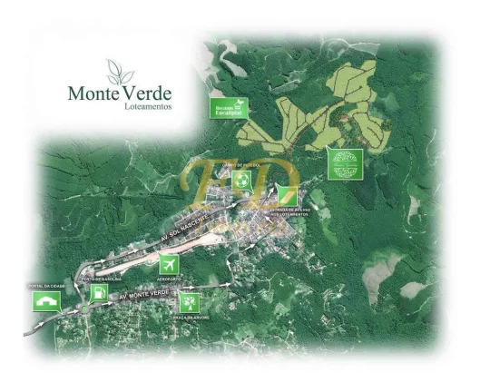 Imagem Terreno em Condomínio Fechado Monte Verde / Camanducaia MG