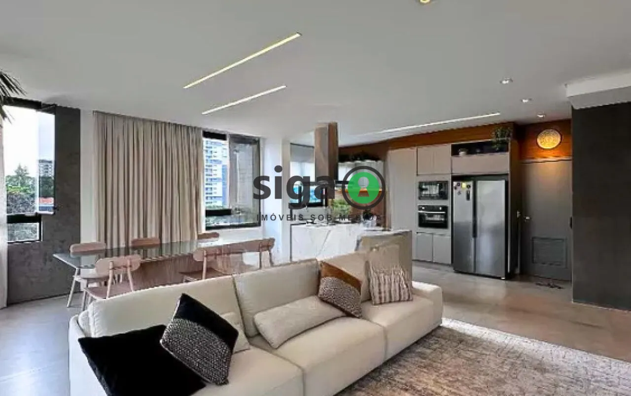 Foto do imóvel Apartamento à venda com 157m², 2 suítes e 2 vagas no Brooklin
