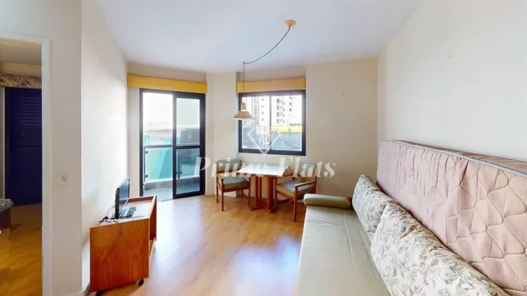 Imagem Flat disponível para venda no Columbia Residence, com 38m², 1 dormitório e 1 vaga