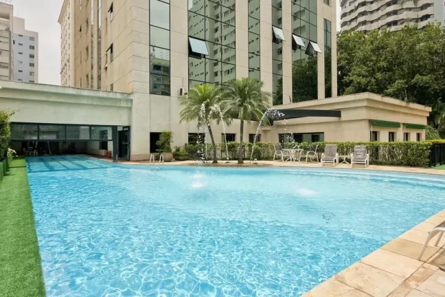 Imagem Flat disponível para locação no Tryp São Paulo Higienópolis, com 32m², 1 dormitório e 1 vaga de garagem